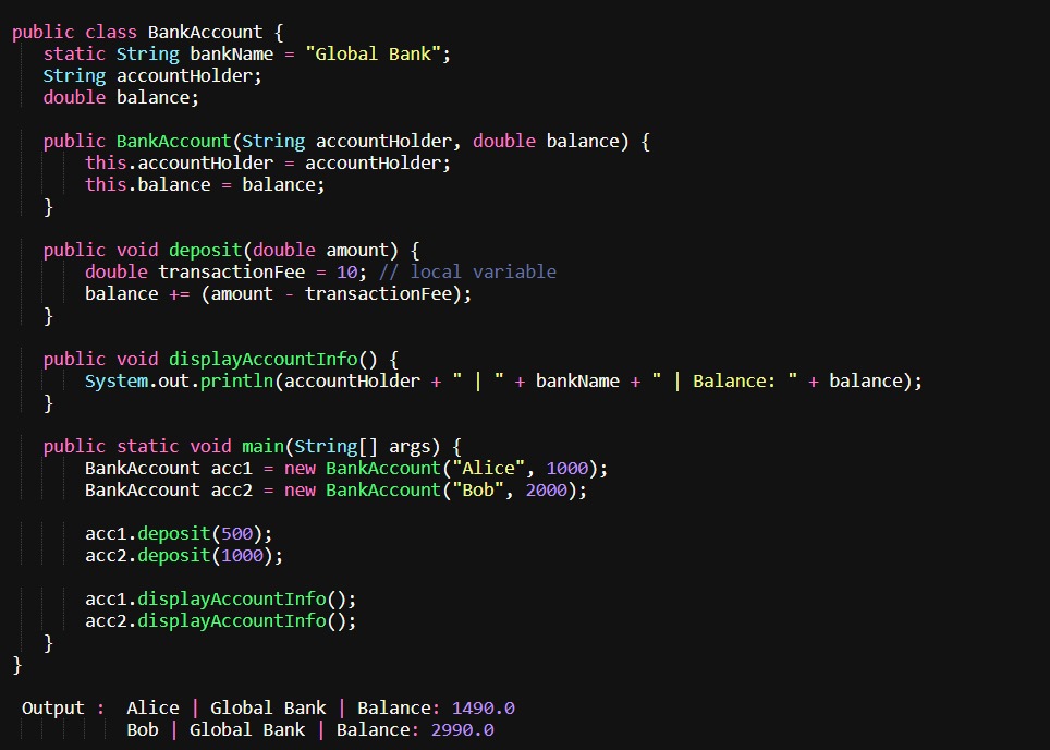 Banking Application